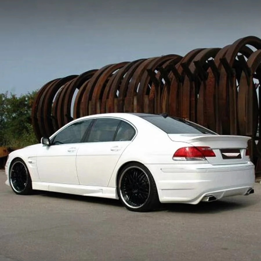 2002-2004 for  7 Series E65 Body Kit New Front & Rear Bumper Side Skirts & Fenders with Exhaust Cut-Outs